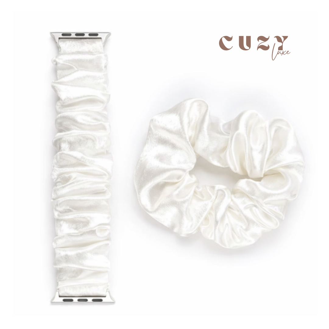 Silk Scrunchie Watch Band