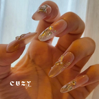 Gilded Queen Nail Art