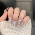 Crystal Whisper Nail Art