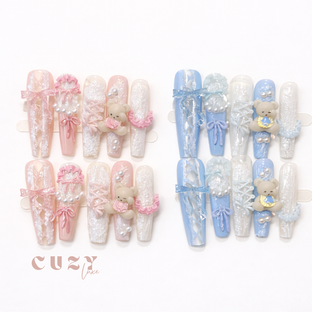 Teddy Dream Nail Art