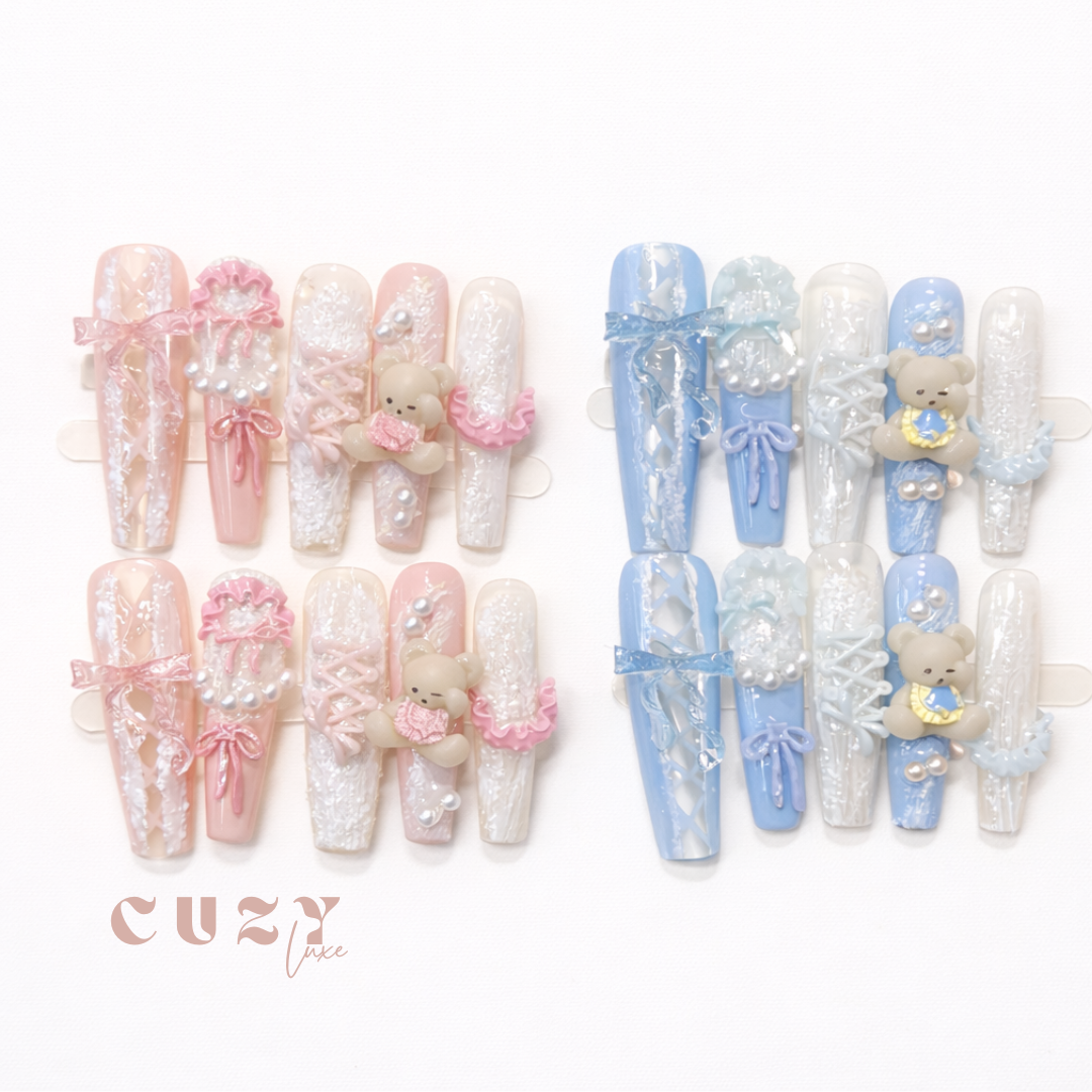 Teddy Dream Nail Art