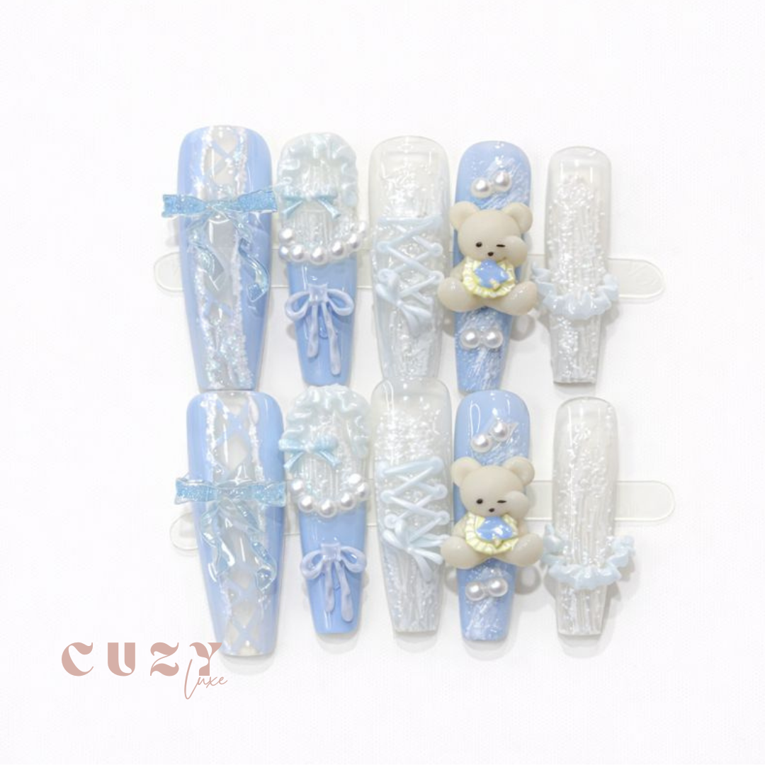 Teddy Dream Nail Art
