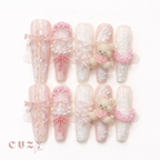 Teddy Dream Nail Art