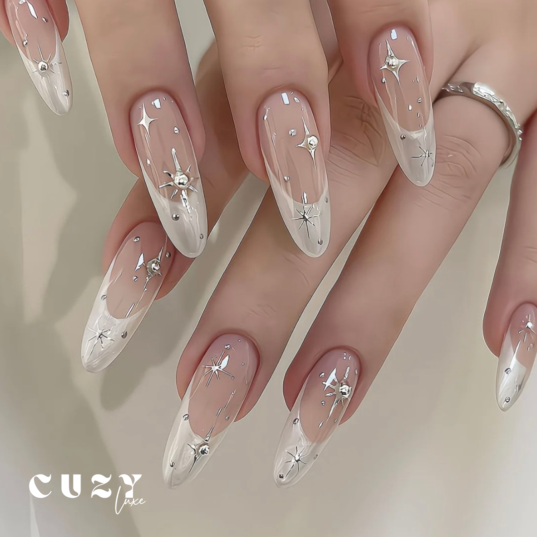 Soft Galaxy Nail Art