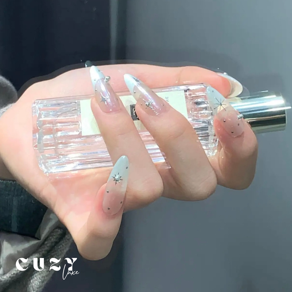 Soft Galaxy Nail Art