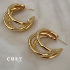 Infinity Hoops Earrings