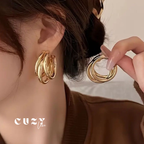 Infinity Hoops Earrings