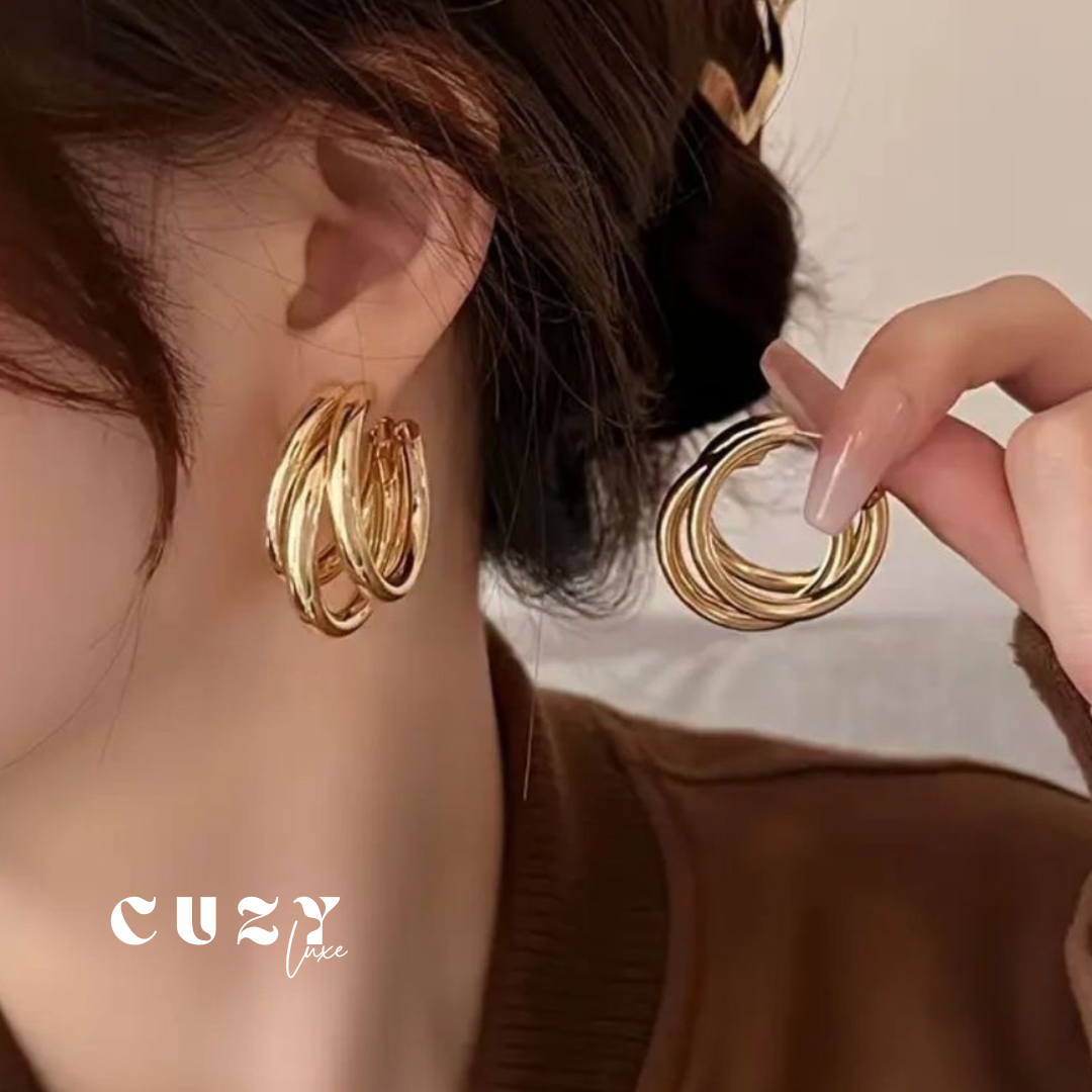 Infinity Hoops Earrings