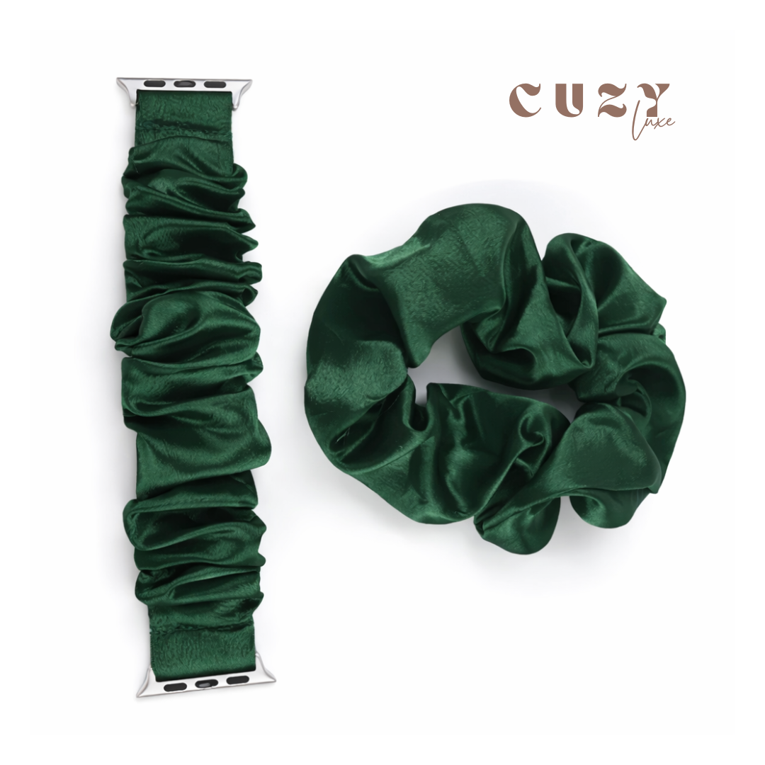 Silk Scrunchie Watch Band