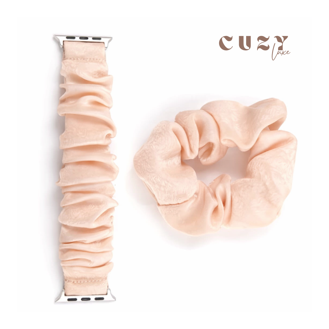 Silk Scrunchie Watch Band