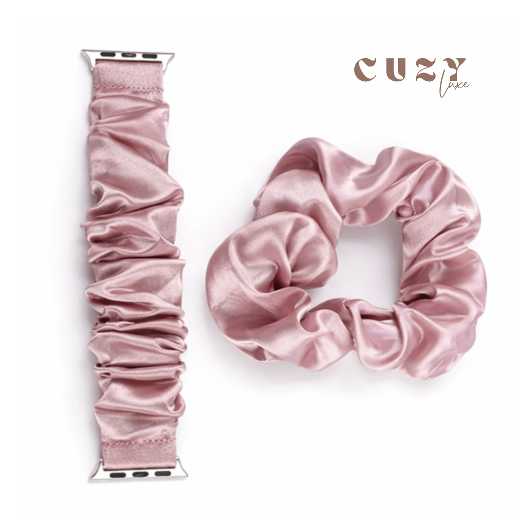 Silk Scrunchie Watch Band
