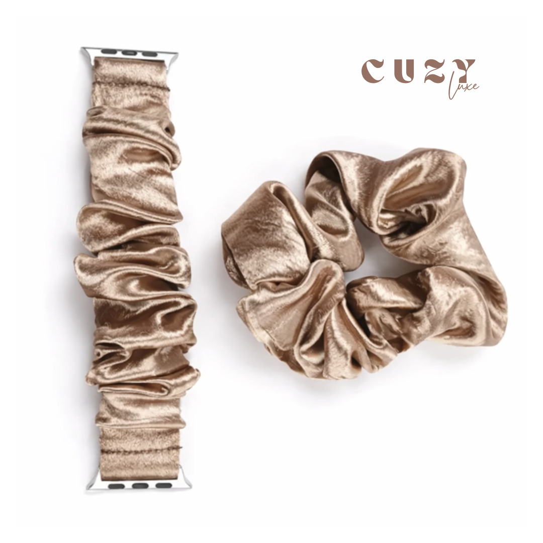 Silk Scrunchie Watch Band