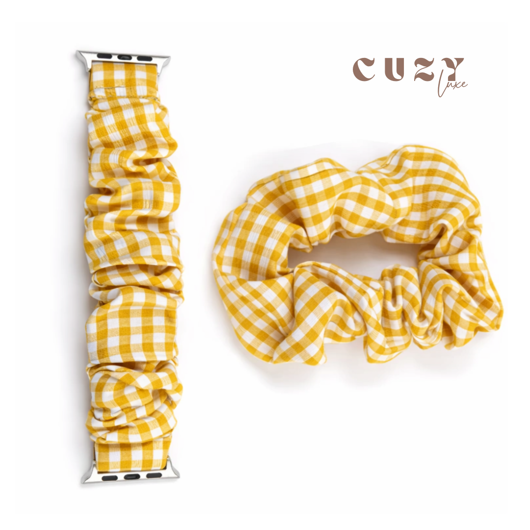 Silk Scrunchie Watch Band