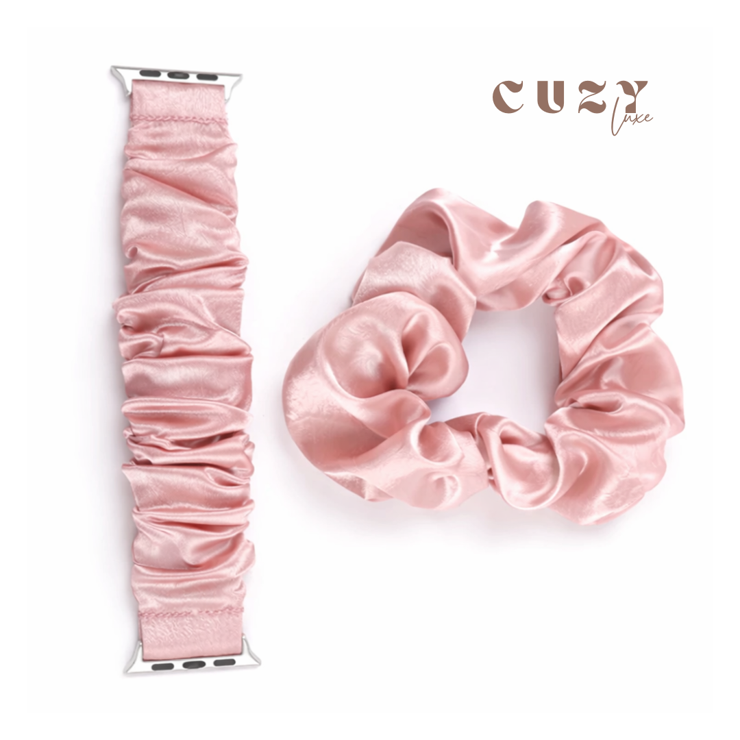 Silk Scrunchie Watch Band