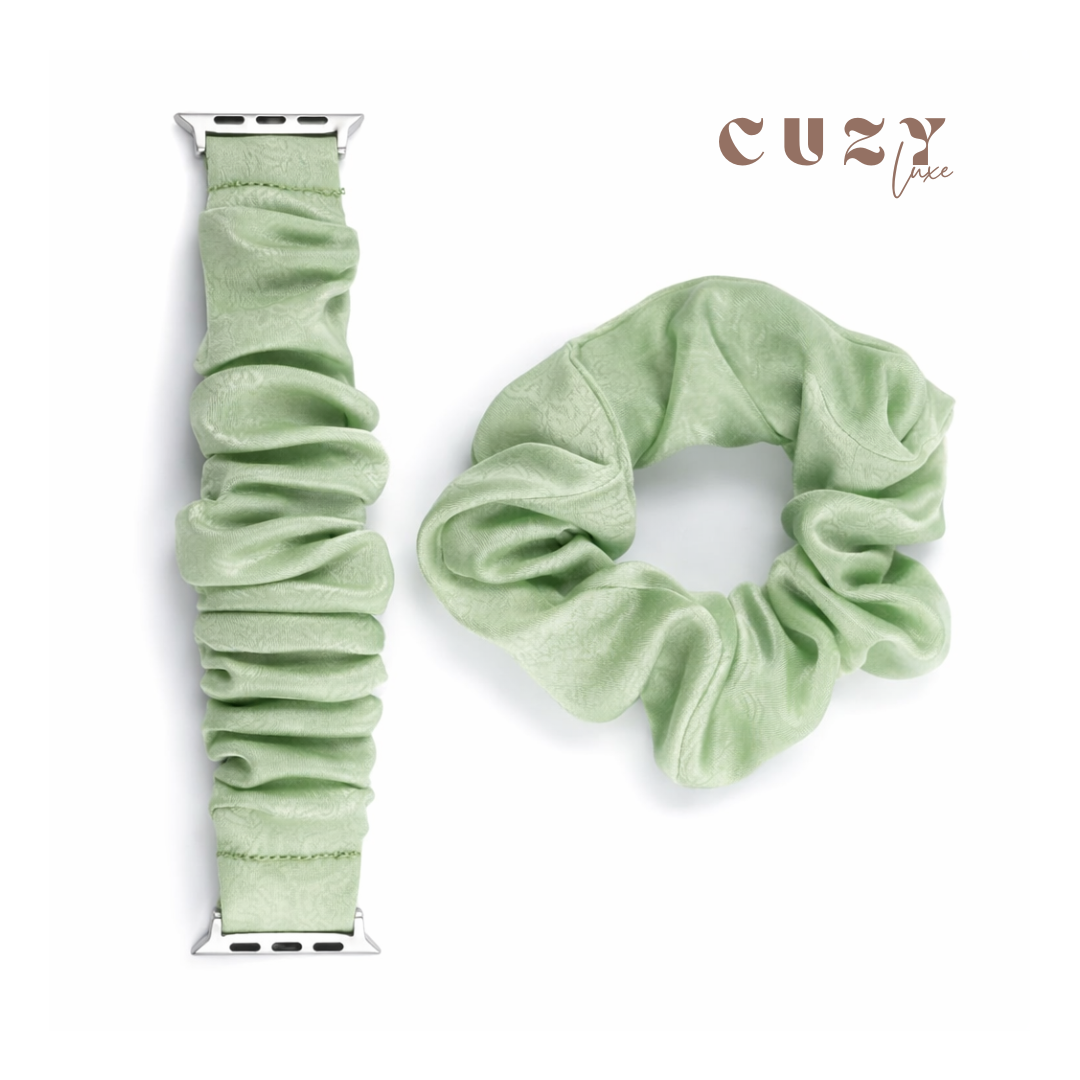 Silk Scrunchie Watch Band