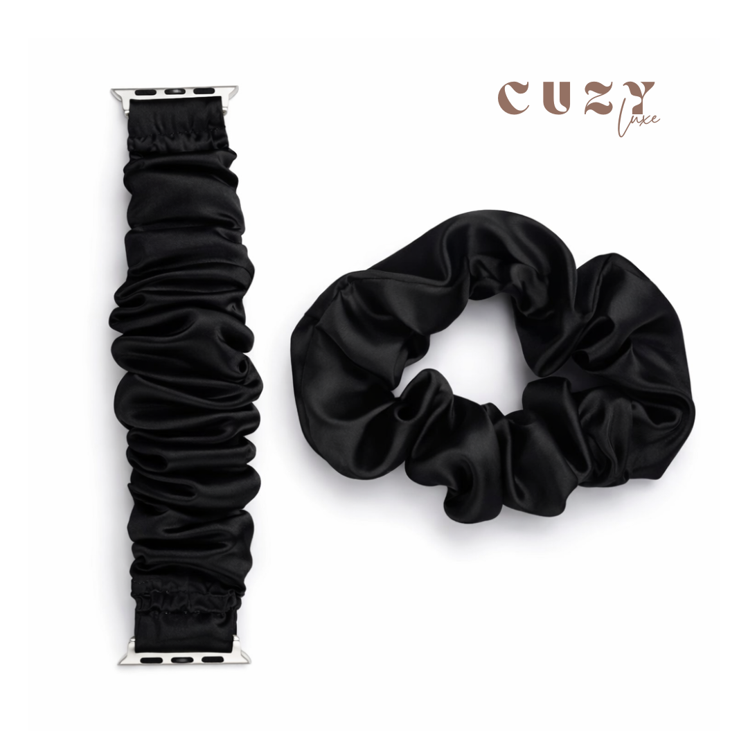 Silk Scrunchie Watch Band