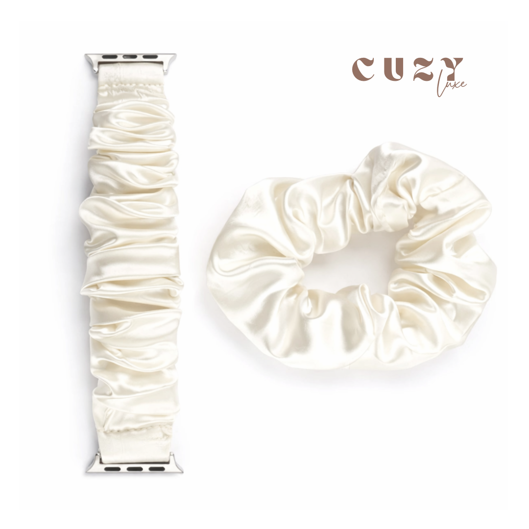 Silk Scrunchie Watch Band